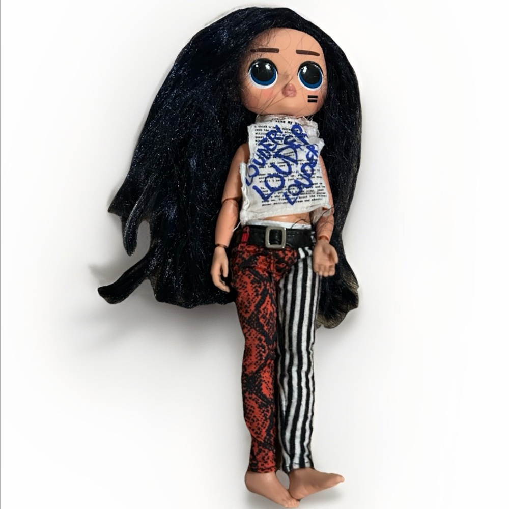 LOL Surprise OMG Remix Rocker Boi Doll 11” No Shoes